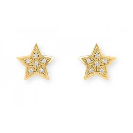 Star earrings 0.25ct MINI DETAILS