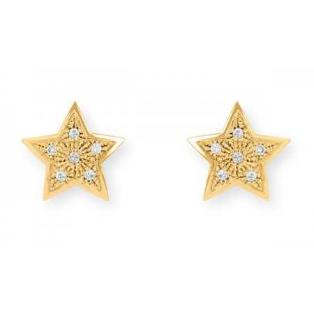 Star earrings 0.25ct MINI DETAILS
