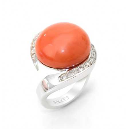 Nicol Coral Ring