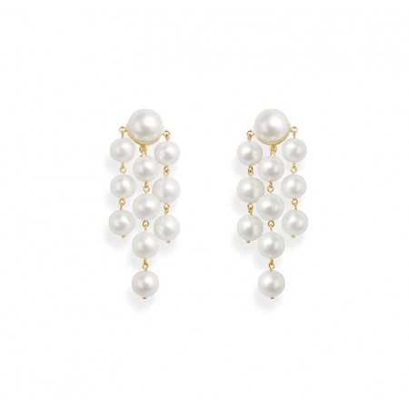 PEARLS pearl earrings MAXI