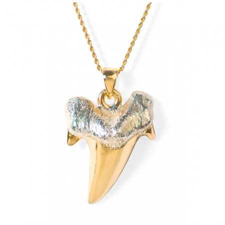 Gold necklace Shark SHARK JAW Fang