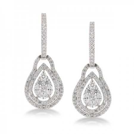 ANNIVERSARY diamond earrings DROP