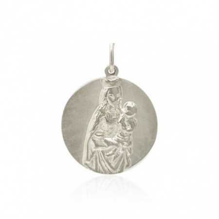 Medalla Virgen Montealto Plata Ley