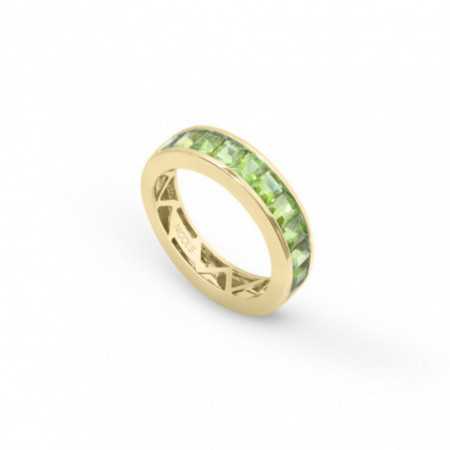 Ring Peridot Green FLUORINE