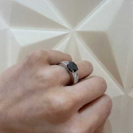 AMELIE Black Diamond Ring