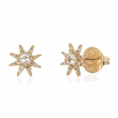 Gold Star Earrings LITTLE DETAILS