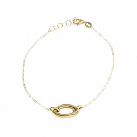 Marquise Gold Bracelet LOVE FREE