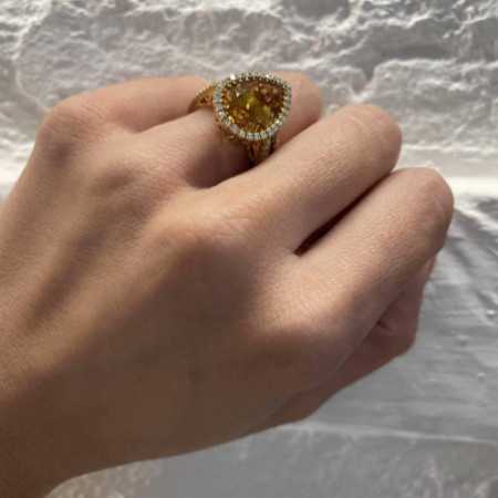 NEW VINTAGE Ruby Gold ring 533 99915630112