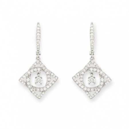 Rombos diamond earrings ESSENTIALS