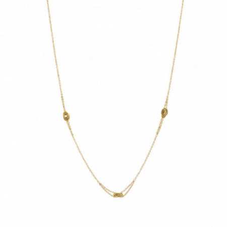 FREE LOVE Double Gold Necklace