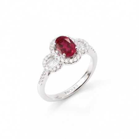 Ruby Ring DIAMOND COLOR