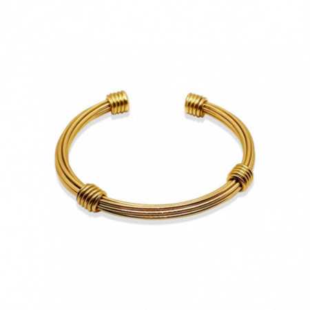 Men's Gold Bracelet TESEO 6mm