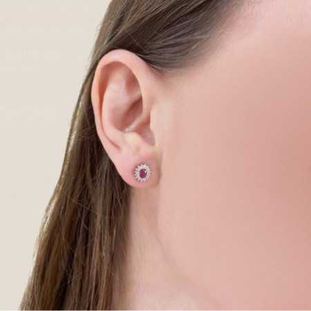 Rubi Earrings OVAL DETAIL