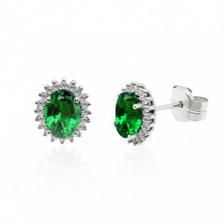 Emerald earrings Orla DALIA 2.60