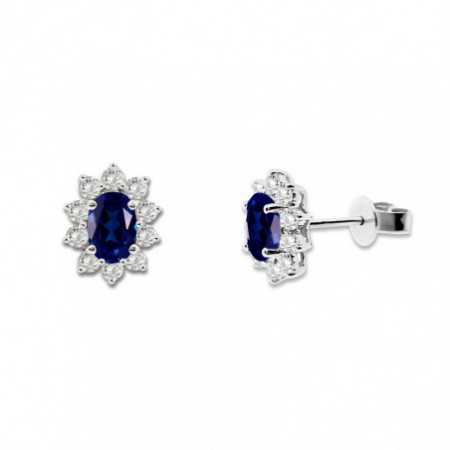 Sapphire earrings ORLA 1.40 Ct.