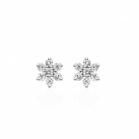 Star Diamond Earrings 0.14ct QUEEN