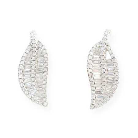 Diamond Earrings DIAMOND LEAF