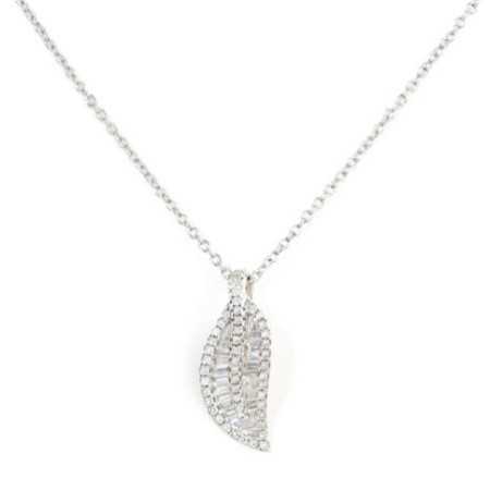 Collar Diamantes Diamond Leaf