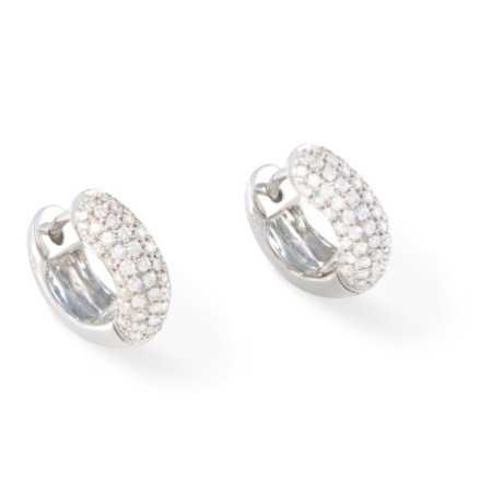 Diamond Hoop Earrings DIAMOND CLASSIC