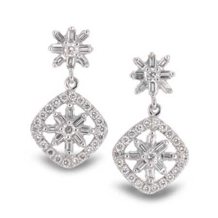 Diamond earrings SPRING TIME