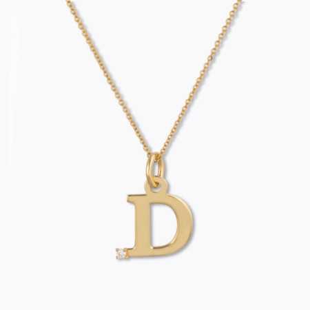 Initial D Necklace DOT DIAMOND