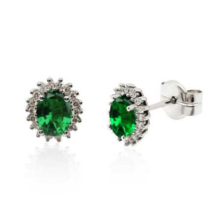 Emerald earrings Orla DALIA 2.00