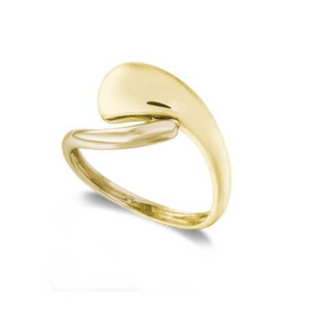 Minimalist Gold Ring Banda Tu y Yo