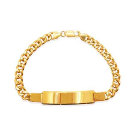 Men's Bracelet SLAVE Yellow Gold 4cm