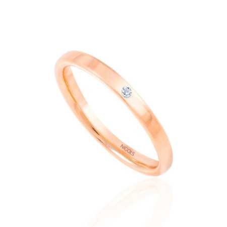 Wedding Ring MUSA DIAMOND 0.02