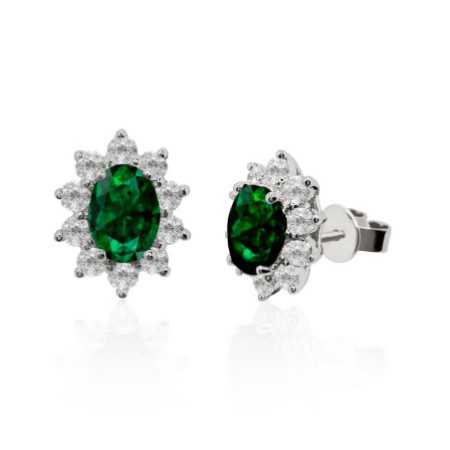 Orla Emerald earrings 1.90 Ct.