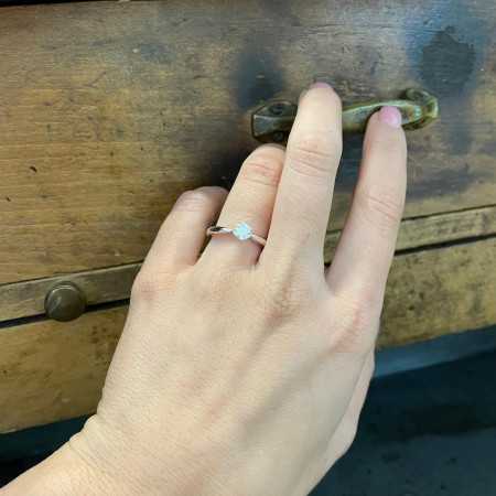 Alexia Platinum Engagement Ring with Diamond 0.10-0.50ct