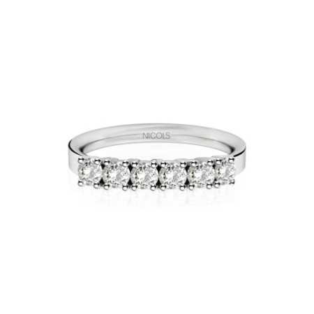 Diamond Wedding Ring 0.60 Eloise Line
