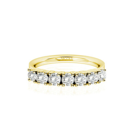 Diamond Wedding Ring 0.70 Eloise Line
