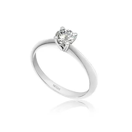 Frida Engagement Ring White Gold (18Kt) with Diamond 0.10-0.50ct