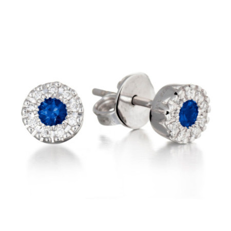 Sapphire earrings Dormilona COLOR DIAMOND
