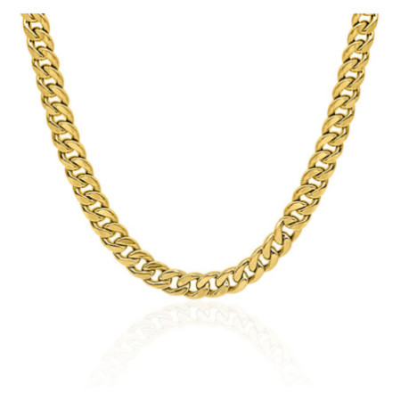 Cuban Chain 50cm Solid Yellow Gold 18kt