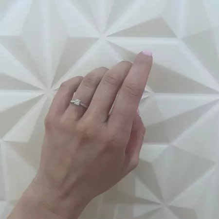 Nancy Engagement Ring Platinum with Diamond 0.10-0.50ct