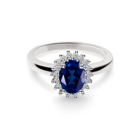 Sapphire Engagement Ring 1.00 DALIA