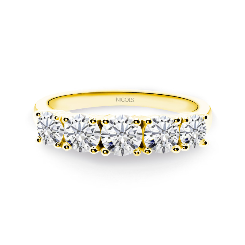 18ct White Gold Diamond Cluster Ring | Victoria & Albert Antiques