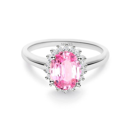 Pink Sapphire Ring Orla Dalia 1.90