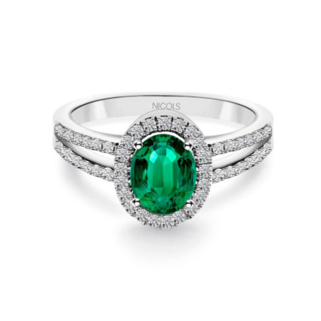 Emeralda Diamond Ring 0.80