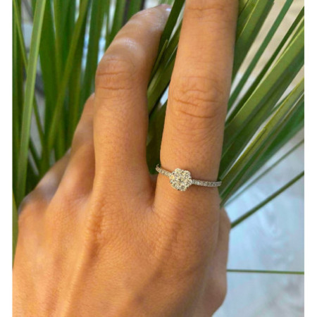CAMELIA Diamond Ring 0.55