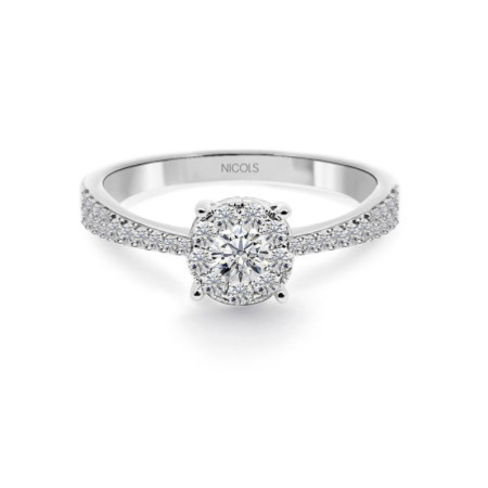 Noa Diamond Ring 0.48 White