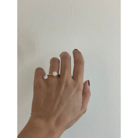Gardenia Diamond Ring 0.48