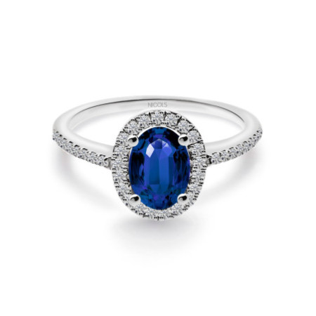 Sapphire ring Orla 0.90 LIA
