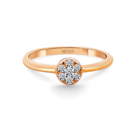 Diamond Passion Ring 0.15 Rose Gold