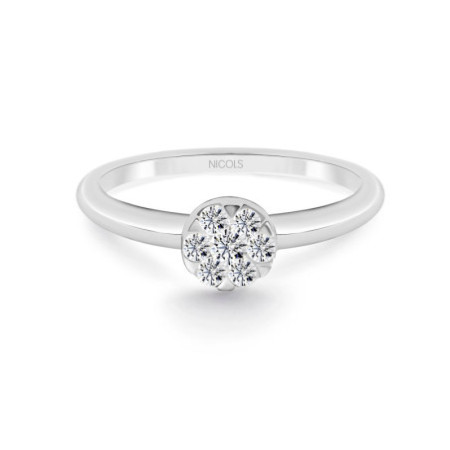 Passion Diamond Ring 0.23 White Gold 29210282011