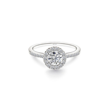 Carnation Diamond Solitaire Ring 0.50