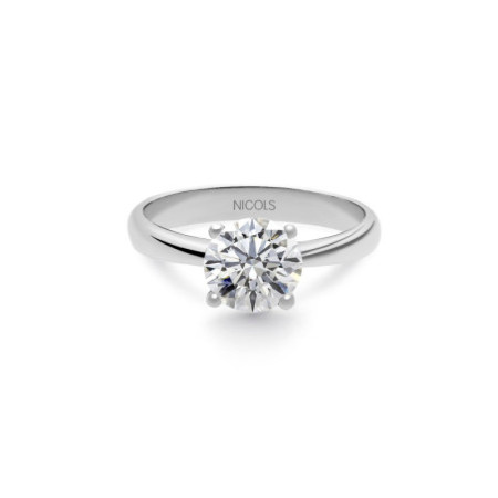 Frida Engagement Ring White Gold (18Kt) With Diamond 1.00Ct