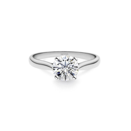 Engagement Ring 1.5 Ct Nicole Platinum